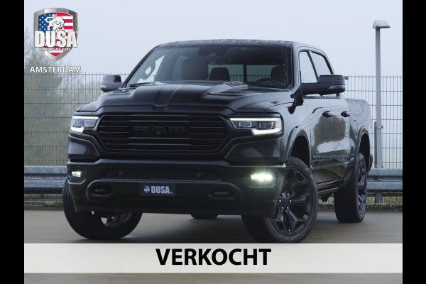 Dodge Ram 1500 | Longhorn Night | Final V8 Edition | 4x4 | Crew Cab | 5.7 HEMI V8 | Niveau Regeling | Two-tone Saddle | Getoonde accessoires zijn verkrijgbaar tegen meerprijs