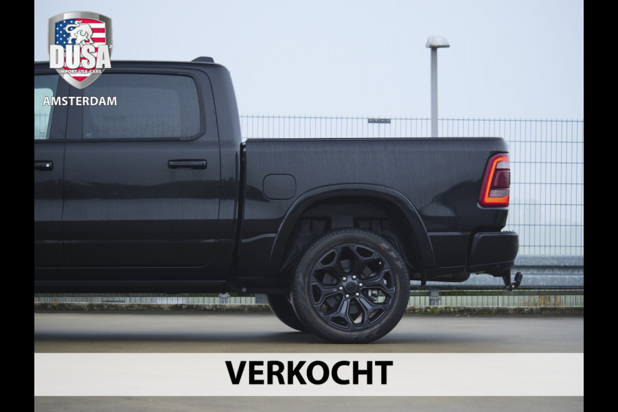 Dodge Ram 1500 | Longhorn Night | Final V8 Edition | 4x4 | Crew Cab | 5.7 HEMI V8 | Niveau Regeling | Two-tone Saddle | Getoonde accessoires zijn verkrijgbaar tegen meerprijs