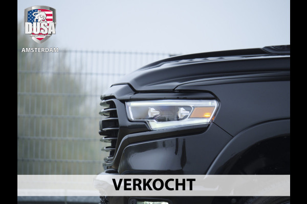 Dodge Ram 1500 | Longhorn Night | Final V8 Edition | 4x4 | Crew Cab | 5.7 HEMI V8 | Niveau Regeling | Two-tone Saddle | Getoonde accessoires zijn verkrijgbaar tegen meerprijs