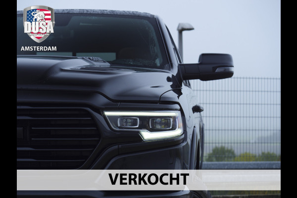 Dodge Ram 1500 | Longhorn Night | Final V8 Edition | 4x4 | Crew Cab | 5.7 HEMI V8 | Niveau Regeling | Two-tone Saddle | Getoonde accessoires zijn verkrijgbaar tegen meerprijs