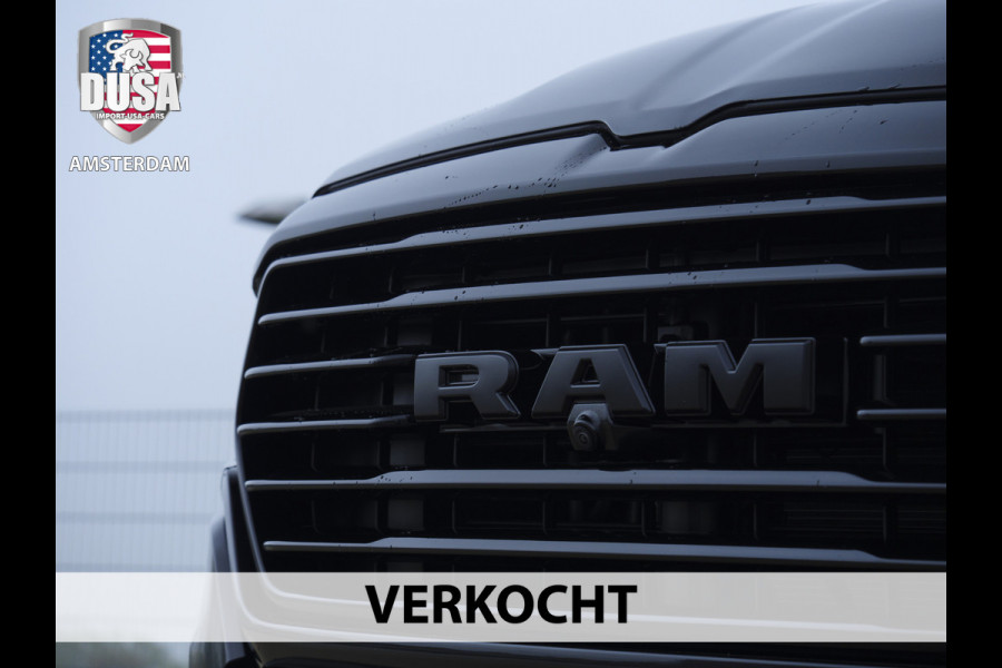 Dodge Ram 1500 | Longhorn Night | Final V8 Edition | 4x4 | Crew Cab | 5.7 HEMI V8 | Niveau Regeling | Two-tone Saddle | Getoonde accessoires zijn verkrijgbaar tegen meerprijs