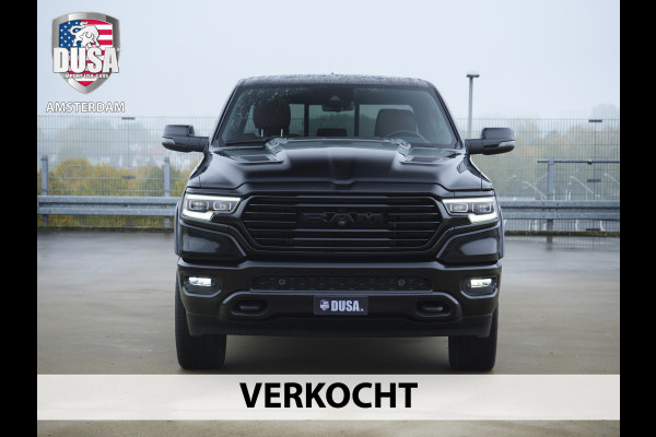 Dodge Ram 1500 | Longhorn Night | Final V8 Edition | 4x4 | Crew Cab | 5.7 HEMI V8 | Niveau Regeling | Two-tone Saddle | Getoonde accessoires zijn verkrijgbaar tegen meerprijs