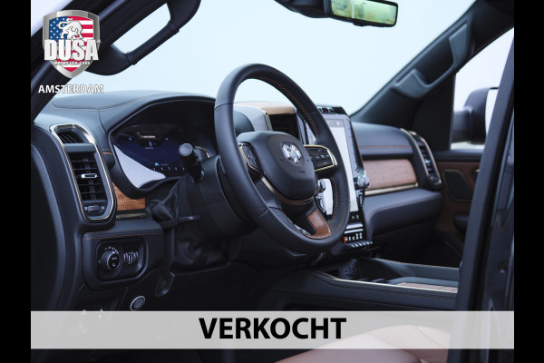 Dodge Ram 1500 | Longhorn Night | Final V8 Edition | 4x4 | Crew Cab | 5.7 HEMI V8 | Niveau Regeling | Two-tone Saddle | Getoonde accessoires zijn verkrijgbaar tegen meerprijs