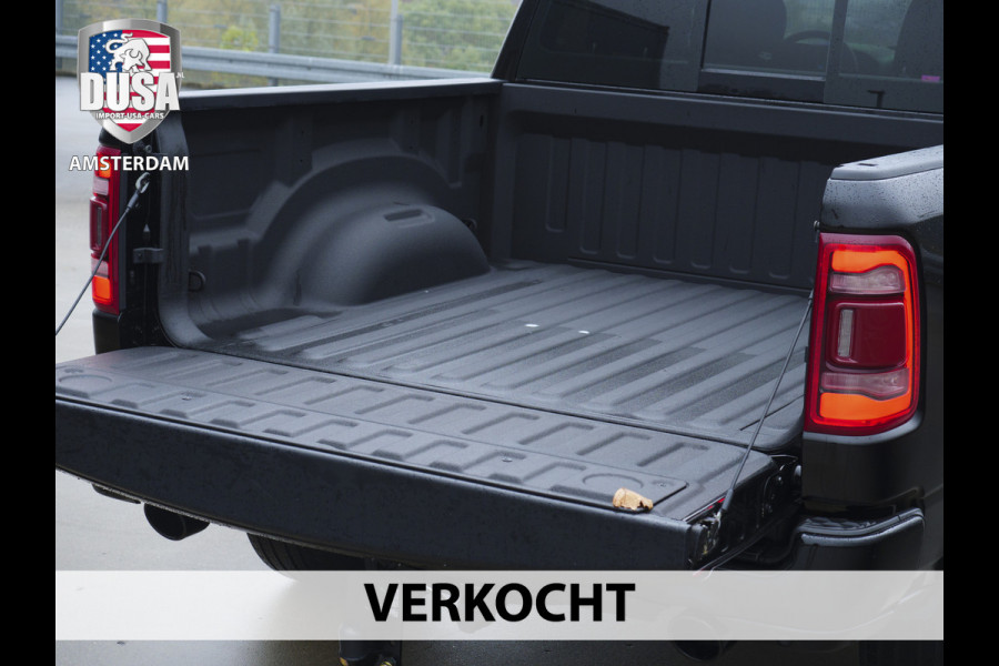 Dodge Ram 1500 | Longhorn Night | Final V8 Edition | 4x4 | Crew Cab | 5.7 HEMI V8 | Niveau Regeling | Two-tone Saddle | Getoonde accessoires zijn verkrijgbaar tegen meerprijs