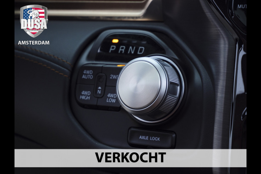 Dodge Ram 1500 | Longhorn Night | Final V8 Edition | 4x4 | Crew Cab | 5.7 HEMI V8 | Niveau Regeling | Two-tone Saddle | Getoonde accessoires zijn verkrijgbaar tegen meerprijs