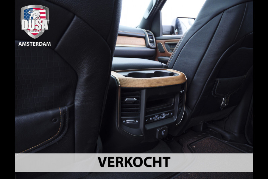 Dodge Ram 1500 | Longhorn Night | Final V8 Edition | 4x4 | Crew Cab | 5.7 HEMI V8 | Niveau Regeling | Two-tone Saddle | Getoonde accessoires zijn verkrijgbaar tegen meerprijs