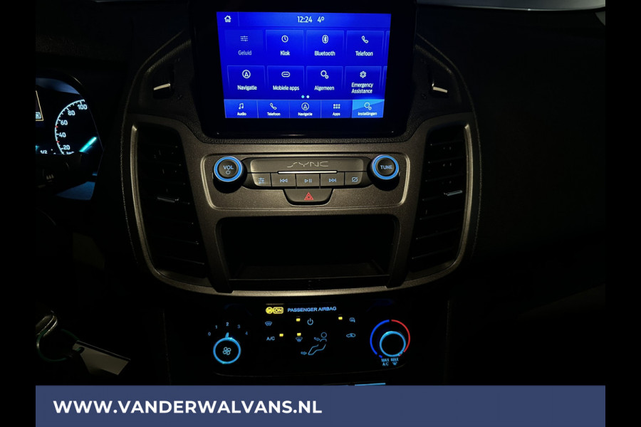 Ford Transit Connect 1.5 EcoBlue 100pk **BPM VRIJ voor de Ondernemer** L2H1 Euro6 Airco | 3-Zits | Camera | Navigatie | Apple Carplay Cruisecontrol, Parkeersensoren, Verwarmde voorruit, Bijrijdersbank