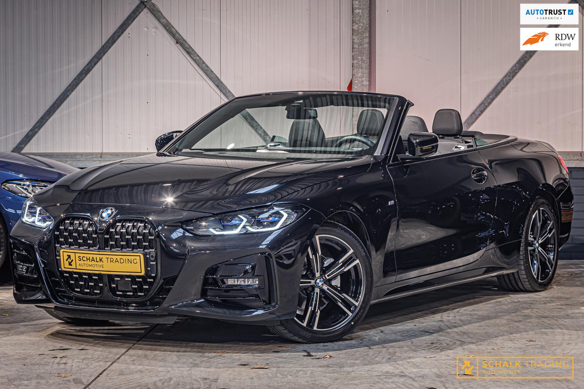 BMW 4 Serie Cabrio 420i High Executive M-sport E-stoel Cam