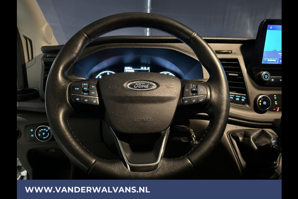 Ford Transit 2.0 TDCI 131pk **BPM VRIJ voor de Ondernemer** L3H2 Euro6 Airco | Camera | Navigatie | Apple Carplay Cruisecontrol, Verwarmde voorruit, Stoelverwarming, Parkeersensoren, Bijrijdersbank