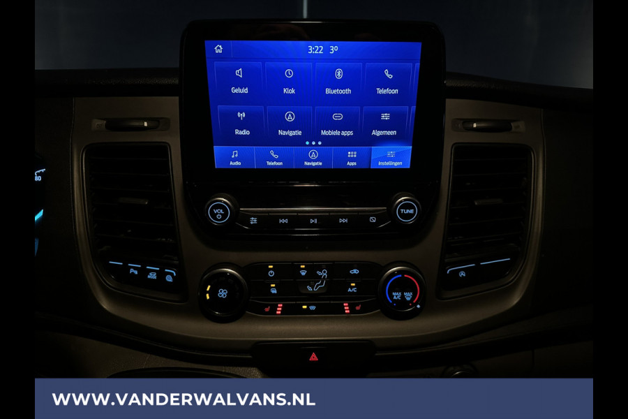 Ford Transit 2.0 TDCI 131pk **BPM VRIJ voor de Ondernemer** L3H2 Euro6 Airco | Camera | Navigatie | Apple Carplay Cruisecontrol, Verwarmde voorruit, Stoelverwarming, Parkeersensoren, Bijrijdersbank