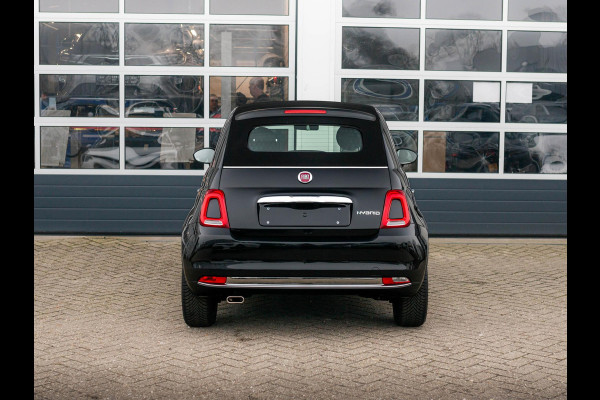 Fiat 500C Hybrid Dolcevita | Clima | Cruise | PDC | Navi | Apple Carplay | Priv. glass | 16" | Uit voorraad leverbaar !