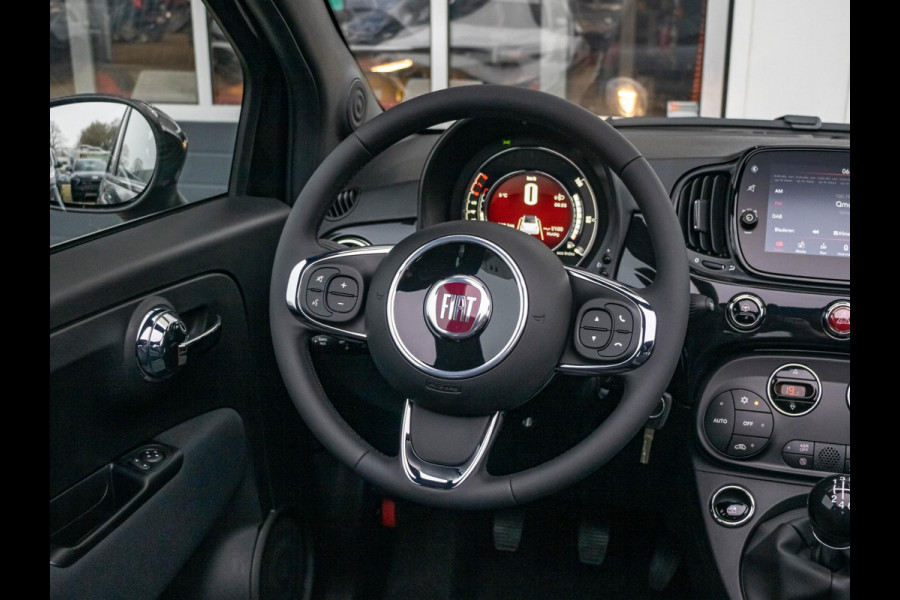 Fiat 500C Hybrid Dolcevita | Clima | Cruise | PDC | Navi | Apple Carplay | Priv. glass | 16" | Uit voorraad leverbaar !