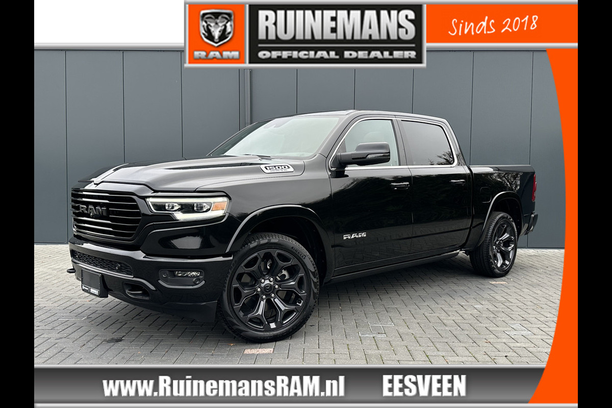 Dodge Ram 1500 5.7 V8 HEMI 400 PK / LONGHORN / HEADUP / RIJKLAAR INCL LPG-G3 / 360 CAMERA / LUCHTVERING / ADAPTIVE CRUISE / 22 INCH / LED