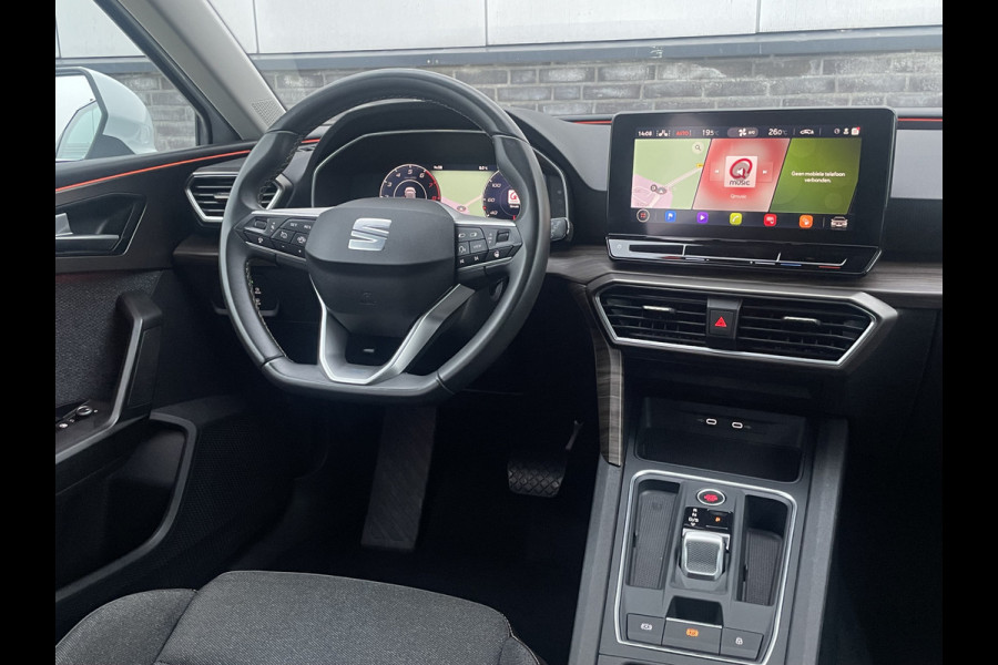 Seat Leon Sportstourer 1.5 eTSI Xcellence M-Hybrid | LED | Carplay | Navigatie | Keyless | Sfeerverl. | ECC | Adap. Cruise