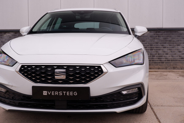 Seat Leon Sportstourer 1.5 eTSI Xcellence M-Hybrid | LED | Carplay | Navigatie | Keyless | Sfeerverl. | ECC | Adap. Cruise