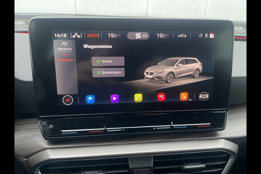 Seat Leon Sportstourer 1.5 eTSI Xcellence M-Hybrid | LED | Carplay | Navigatie | Keyless | Sfeerverl. | ECC | Adap. Cruise