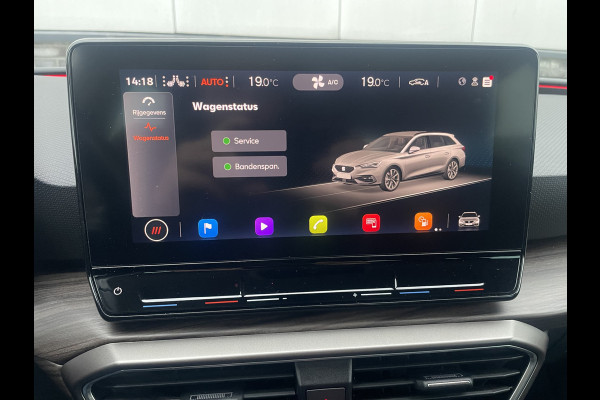 Seat Leon Sportstourer 1.5 eTSI Xcellence M-Hybrid | LED | Carplay | Navigatie | Keyless | Sfeerverl. | ECC | Adap. Cruise