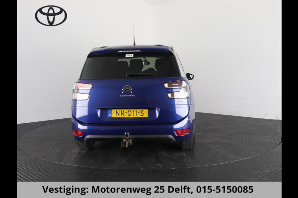 Citroën Grand C4 Picasso 1.2 130 PK BUSINESS 7 ZITS 100% OH .TOT 5 JR GARANTIE Cruise control. Camera. Trekhaak. Automaat. Apple/Android auto