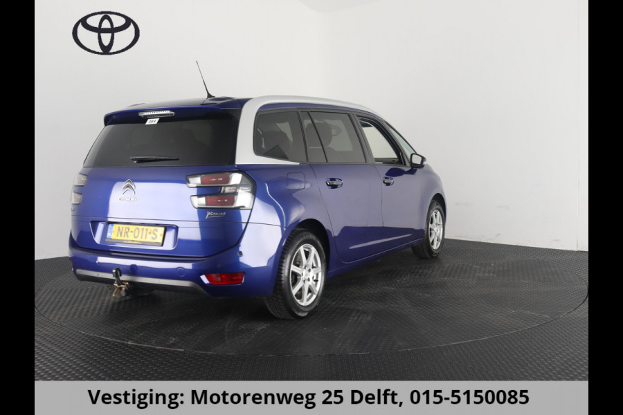 Citroën Grand C4 Picasso 1.2 130 PK BUSINESS 7 ZITS 100% OH .TOT 5 JR GARANTIE Cruise control. Camera. Trekhaak. Automaat. Apple/Android auto