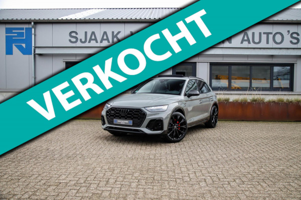 Audi Q5 55 TFSI e Quattro Competition S Edition S-Line 367pk Automaat|Luchtvering|Panoramadak|Virtual Cockpit|OLED Matrix|Trekhaak