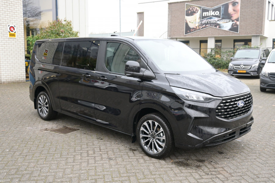 Ford Transit Custom Tourneo Titanium X 320L DC L2 170 pk 2 Electrische schuifdeuren, 360 Graden camera, Leder, LED