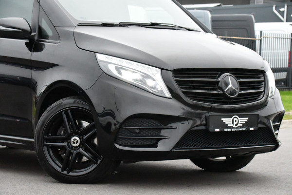 Mercedes-Benz V-Klasse 250d 4-MATIC Extra Lang Avantgarde Black Edition Adaptieve Cruise, Camera, Automaat, LED, 190PK, 2 x Schuifdeur, Leder, Trekhaak, UNIEK!