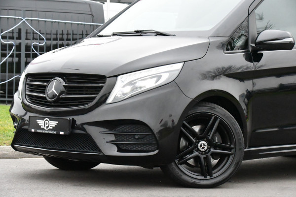 Mercedes-Benz V-Klasse 250d 4-MATIC Extra Lang Avantgarde Black Edition Adaptieve Cruise, Camera, Automaat, LED, 190PK, 2 x Schuifdeur, Leder, Trekhaak, UNIEK!