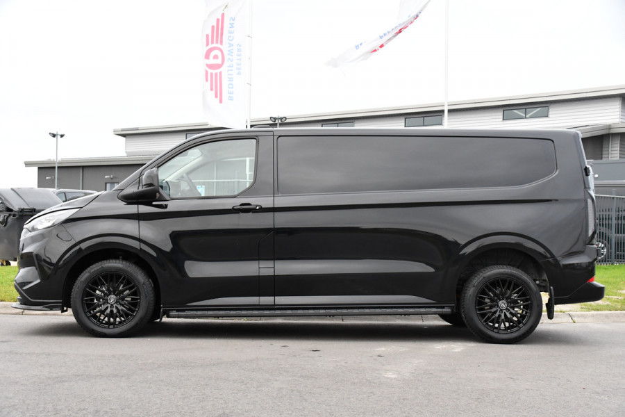 Ford Transit Custom 320 2.0 TDCI L2H1 Black Edition Limited Adaptieve Cruise, Camera, Virtual, Automaat, 70PK, Carplay, Multimedia, Stoelverwarming, UNIEK!