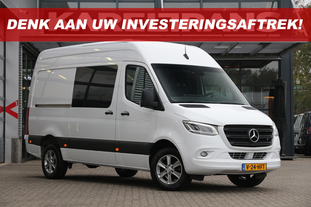 Mercedes-Benz Sprinter 319 3.0 CDI V6 | Aut. | 2x Schuifdeur | 3.5t trekgewicht | Standkachel | Clima..