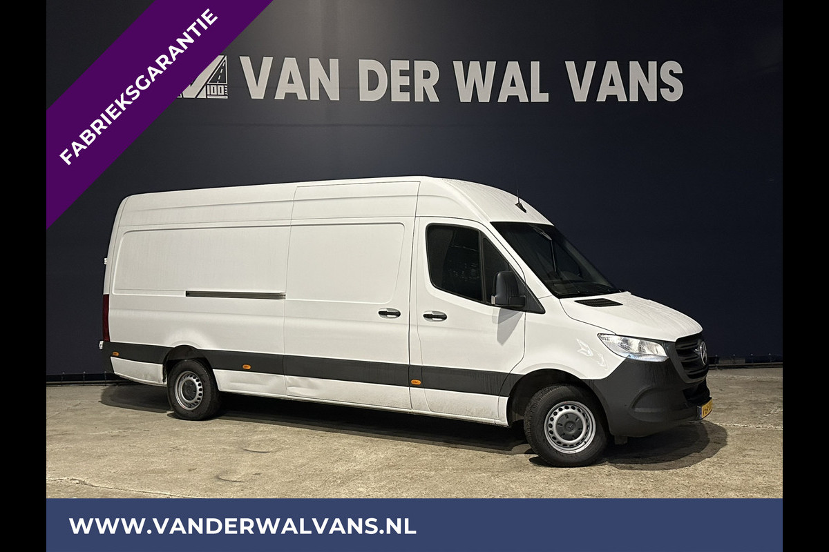 Mercedes-Benz Sprinter 317 CDI 170pk L3H2 Fabrieksgarantie Euro6 *** Airco | Camera | Apple Carplay | Cruisecontrol Android Auto, Parkeersensoren, Stoelverwarming, Bijrijdersbank