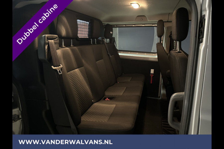 Ford Transit Custom 2.0 TDCI 131pk L2H1 Dubbele Cabine Euro6 Airco | 5-Zits | Navigatie | Camera | 2800kg Trekhaak | LED Cruisecontrol, Verwarmde voorruit, Stoelverwarming, Parkeersensoren