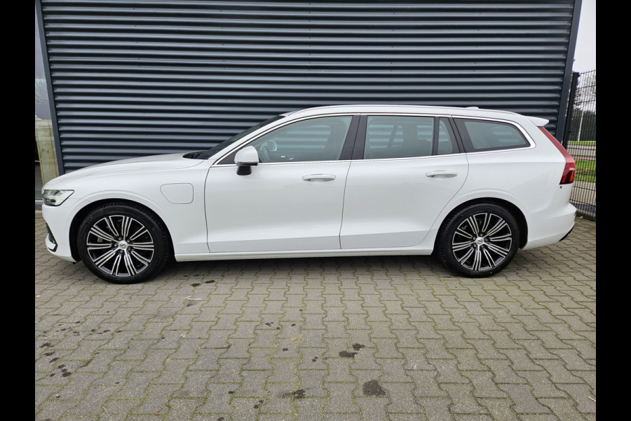 Volvo V60 T6 Recharge AWD Inscription Plug In Hybrid Dealer O.H PHEV | Panodak | Trekhaak af Fabriek | Navi Full Map | 18"L.M | LED Koplampen | Apple Carplay | DAB |