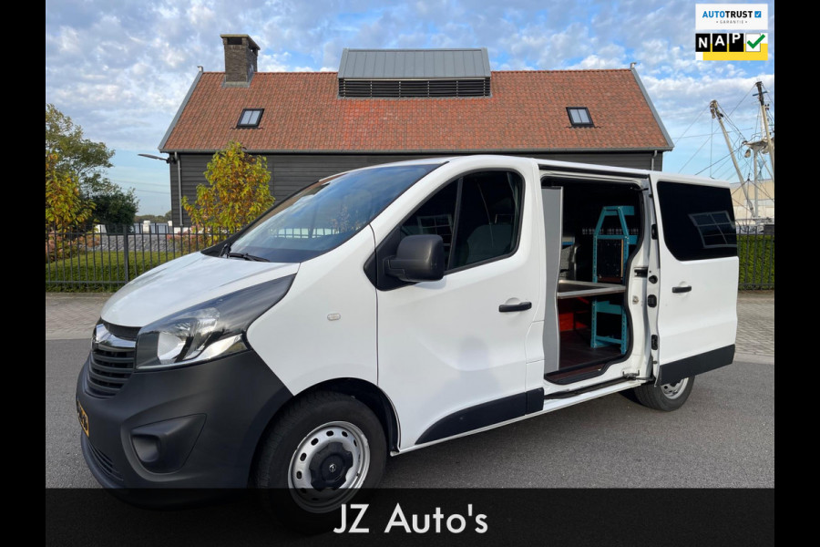 Opel Vivaro 1.6 CDTI L1H1 2X Schuifdeur Kastinrichting