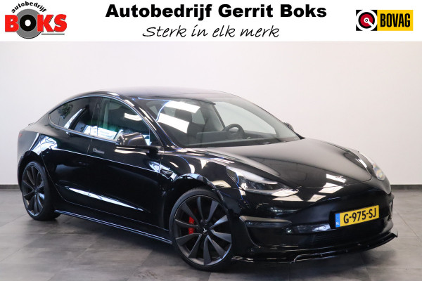 Tesla Model 3 Performance AWD 75 kWh 462PK Navigatie LMV 20inch Cruise control DAB+