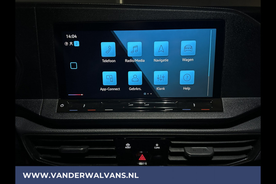 Volkswagen Caddy 2.0 TDI L1H1 inrichting Euro6 Airco | Navigatie | Apple carplay | Cruisecontrol | Trekhaak parkeersensoren, lichtmetalen velgen, Android auto