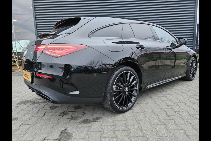 Mercedes-Benz CLA-Klasse Shooting Brake 250 e AMG Night Edition Plug In Hybrid PHEV | Panodak | Burmester | 360 Camera | Alcantara Sportstoelen Memory | Widescreen Navi | Sfeerverlichting | Apple Carplay |