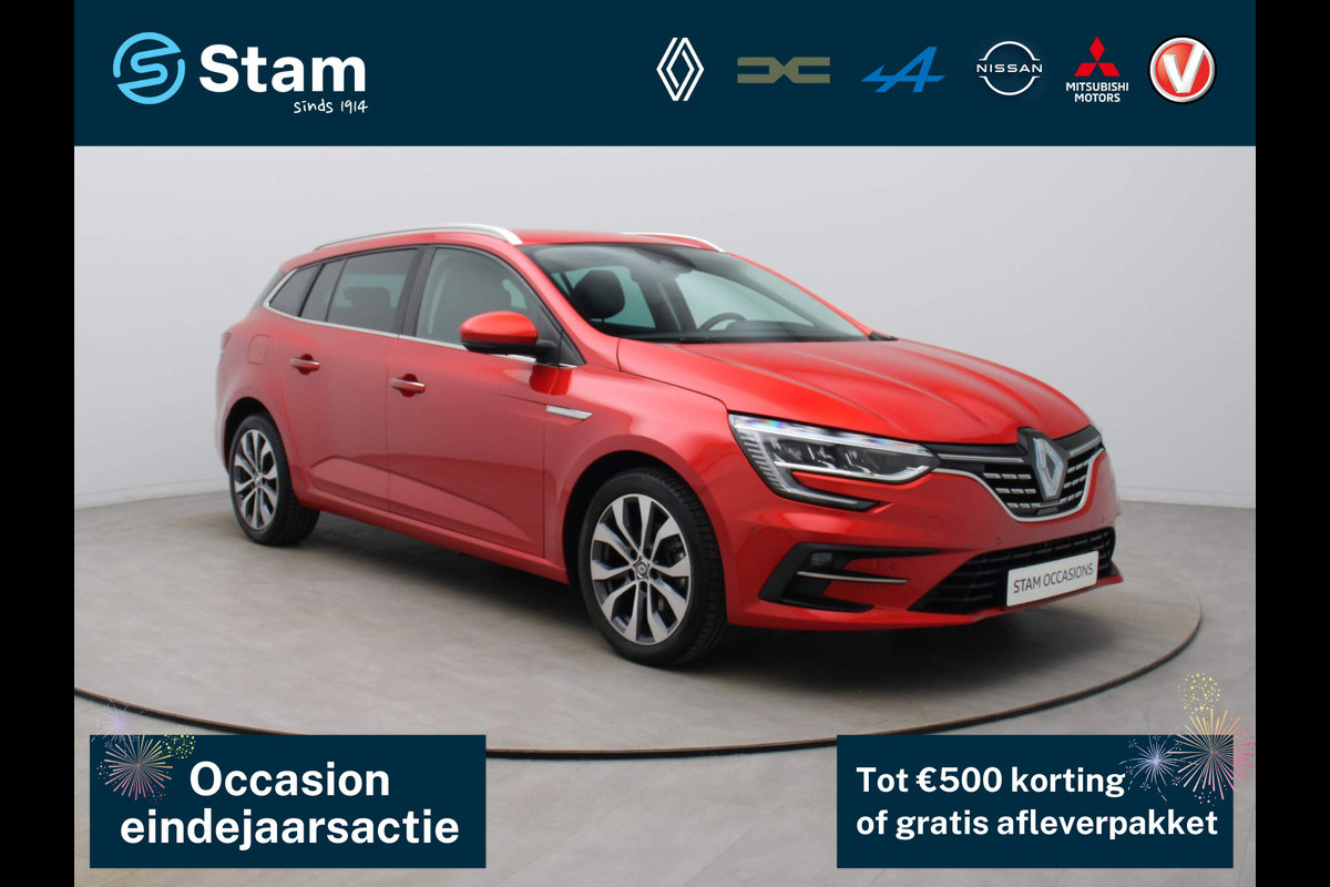 Renault MEGANE Estate TCe 140pk Techno EDC/AUTOMAAT Camera | Climate | Navi | Parksens. v+a | Stoelverwarming