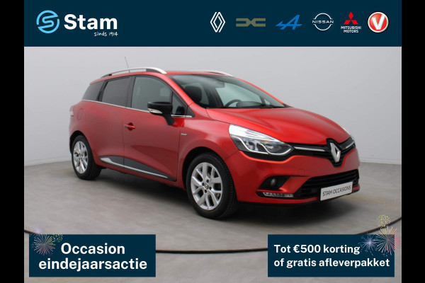 Renault Clio Estate TCe 90pk Limited Airco | Carplay | Cruise | Navi | Parksens. achter