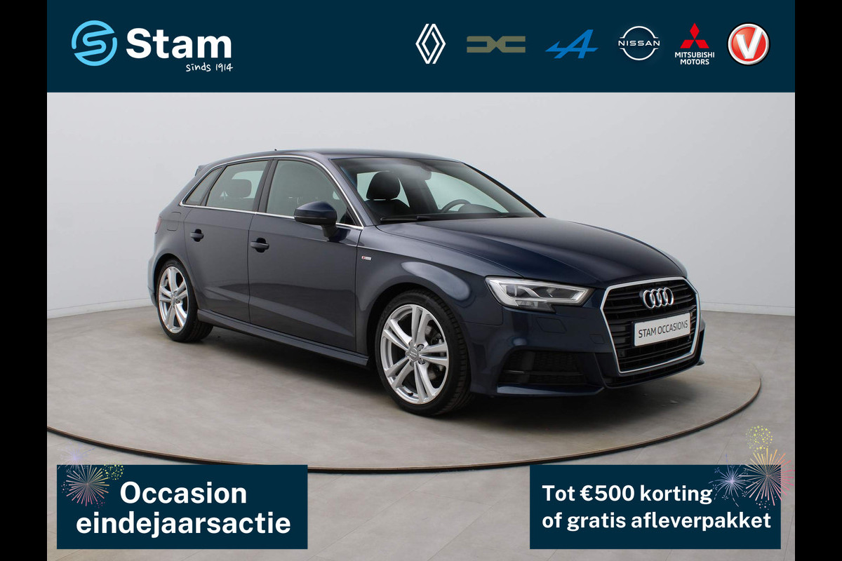 Audi A3 Sportback 150pk 35 TFSI CoD Advance Sport S-Tronic/AUTOMAAT Carplay | Climate | Navi | Parksens. v+a | Stoelverwarming | 18" Velgen