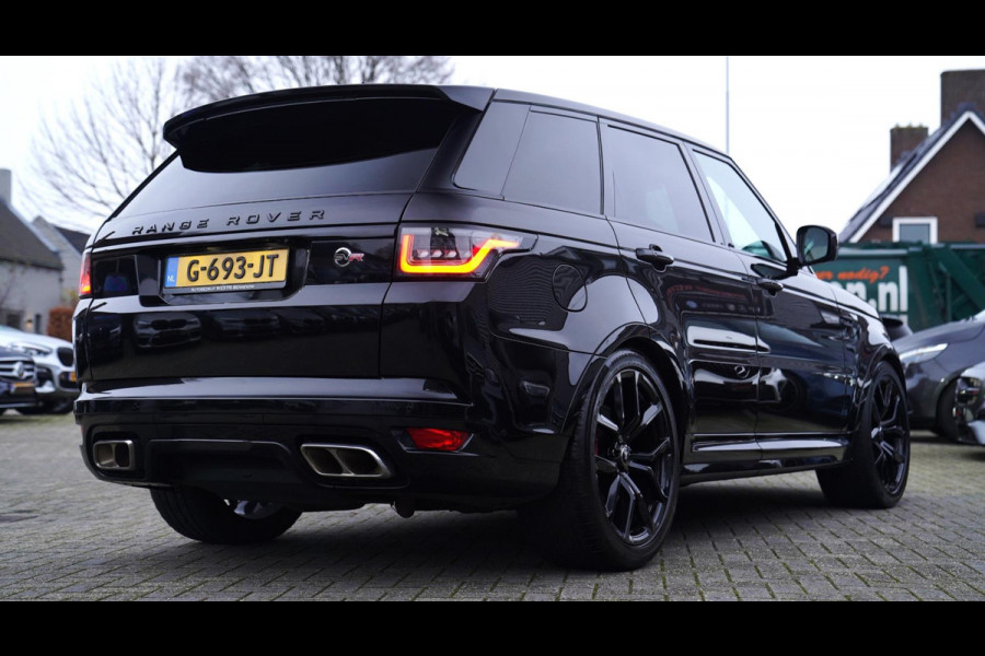 Land Rover Range Rover Sport 5.0 V8 SC SVR | Meridian | Kuipstoelen | 360 cam | Head up | Adaptieve Cruise | Luchtvering | 576PK |