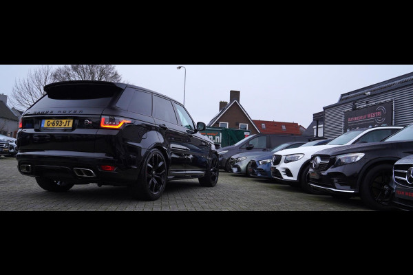 Land Rover Range Rover Sport 5.0 V8 SC SVR | Meridian | Kuipstoelen | 360 cam | Head up | Adaptieve Cruise | Luchtvering | 576PK |