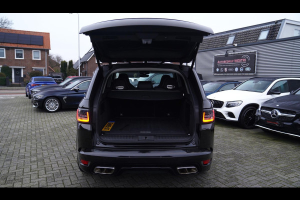 Land Rover Range Rover Sport 5.0 V8 SC SVR | Meridian | Kuipstoelen | 360 cam | Head up | Adaptieve Cruise | Luchtvering | 576PK |