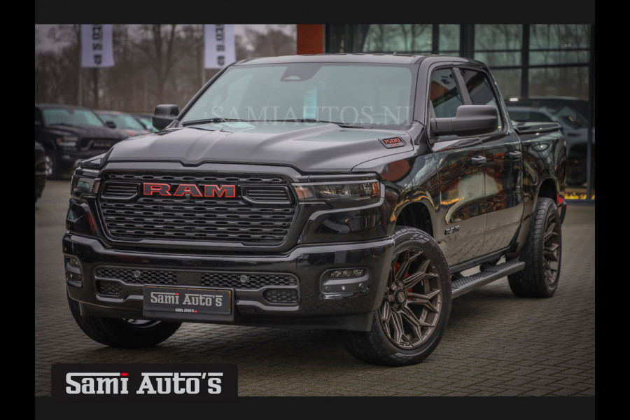 Dodge Ram ALL-IN PRIJS | 2025 | 6 PERSOONS | HURRICAN 420PK 636 Nm | PRIJS MET LPG EN GARANTIE, ZO ALS GEADVERTEERD ! | DUBBELE CABINE | PICK UP | 5 PERSOONS | DC | GRIJSKENTEKEN | VOORAAD 2217- 2911 | TOP DEAL ! PRIJS ZO ALS OP DE FOTO !!!