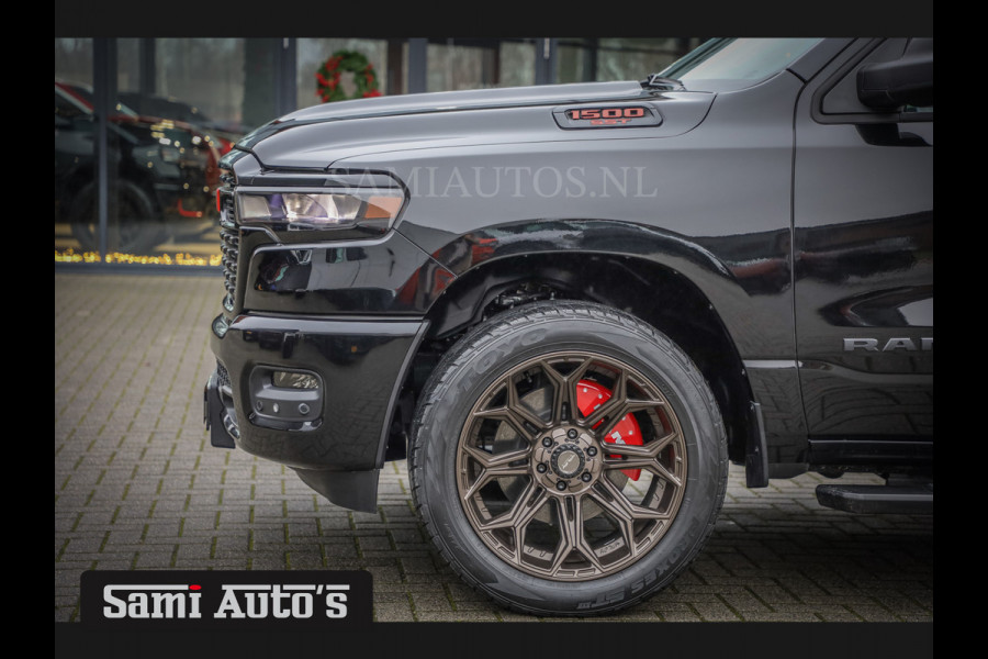 Dodge Ram ALL-IN PRIJS | 2025 | 6 PERSOONS | HURRICAN 420PK 636 Nm | PRIJS MET LPG EN GARANTIE, ZO ALS GEADVERTEERD ! | DUBBELE CABINE | PICK UP | 5 PERSOONS | DC | GRIJSKENTEKEN | VOORAAD 2217- 2911 | TOP DEAL ! PRIJS ZO ALS OP DE FOTO !!!