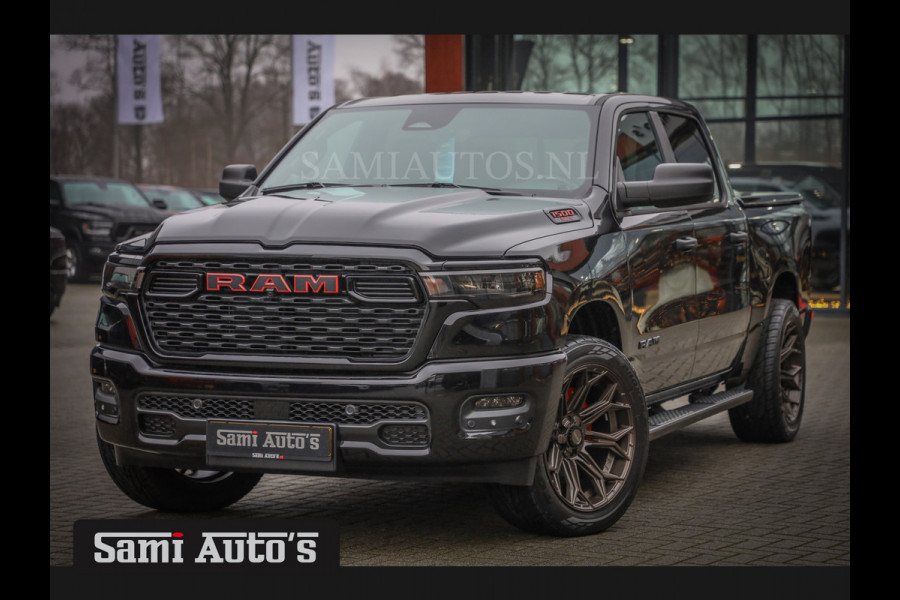 Dodge Ram ALL-IN PRIJS | 2025 | 6 PERSOONS | HURRICAN 420PK 636 Nm | PRIJS MET LPG EN GARANTIE, ZO ALS GEADVERTEERD ! | DUBBELE CABINE | PICK UP | 5 PERSOONS | DC | GRIJSKENTEKEN | VOORAAD 2217- 2911 | TOP DEAL ! PRIJS ZO ALS OP DE FOTO !!!