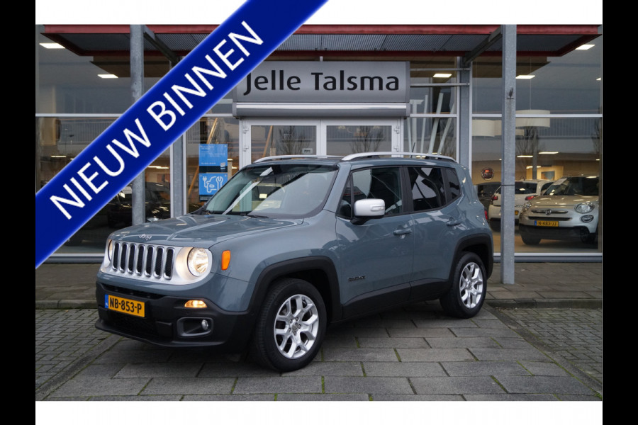 Jeep Renegade 1.4 MultiAir Limited | Panoramadak | Climate Control | Navigate | Parkeersensoren Voor + Achter