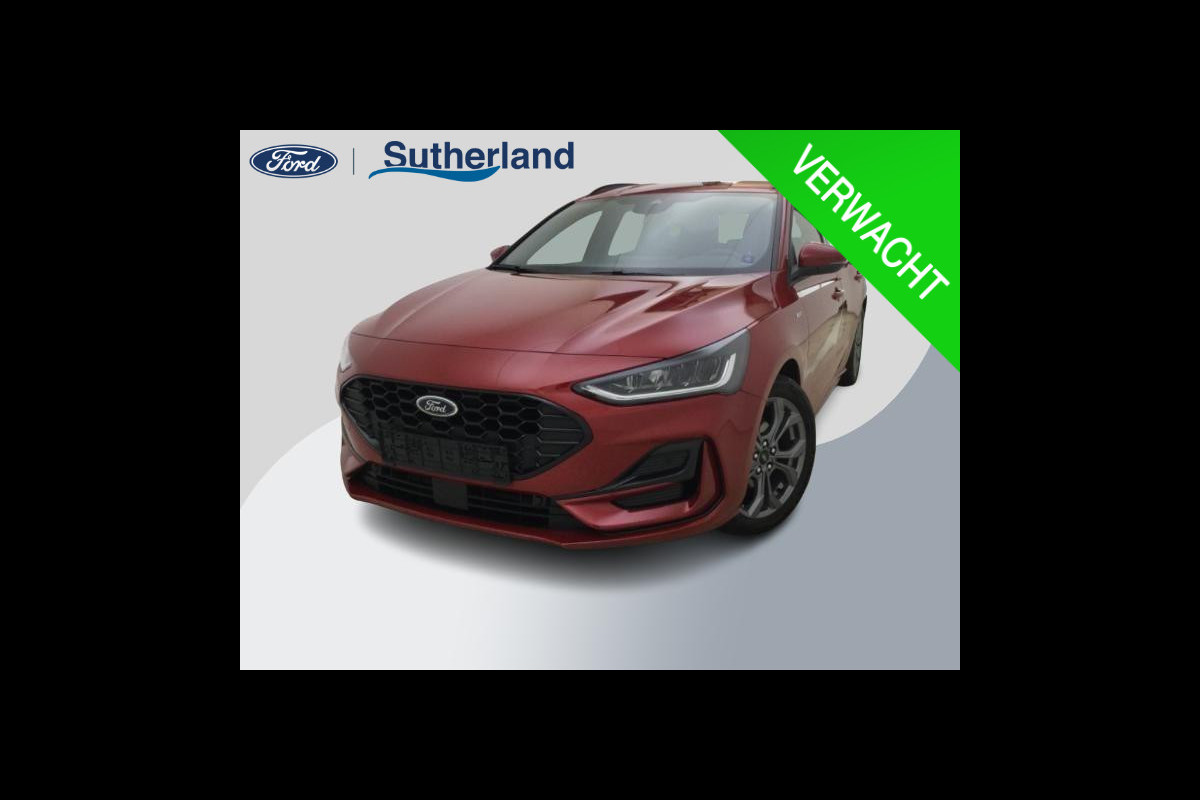 Ford Focus 1.0 EcoBoost Wagon Hybrid ST Line X 155pk | Adaptieve cruise | Winterpack | Vol leder | B&O Play | BLIS | Verlengde fabrieksgarantie tot 01-2028