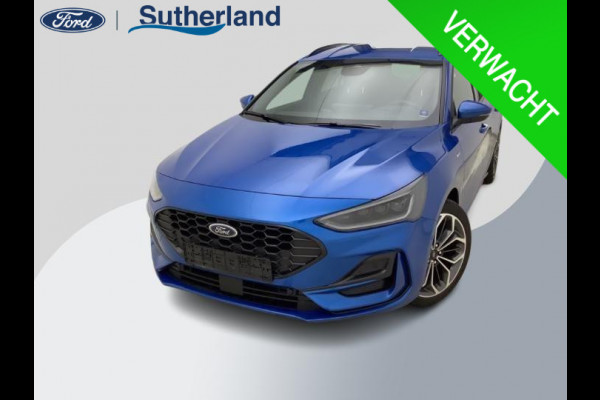 Ford Focus 1.0 EcoBoost Hybrid ST Line X 155pk | Adaptieve Cruise | BLIS | Wegklapbare Trekhaak | Matrix LED | AGR Stoel | Elek. Achterklep | Head up Display | Verlengde fabrieksgarantie tot 02-2028