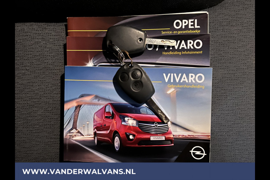 Opel Vivaro 1.6 CDTI 126pk L1H1 Euro6 Airco | Navigatie | Camera | LED Trekhaak, Cruisecontrol, Parkeersensoren, bijrijdersbank