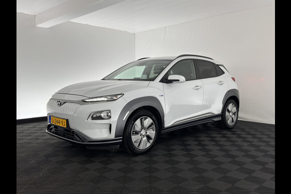 Hyundai Kona EV Premium 64 kWh (INCL-BTW) *FULL-LEATHER | HEAD-UP | FULL-LED | NAVI-FULLMAP | DAB | ADAPTIVE-CRUISE | KRELL-AUDIO | KEYLESS | CAMERA | BLIND-SPOT | LANE-ASSIST | DIGI-COCKPIT | COMFORT-SEATS | 17''